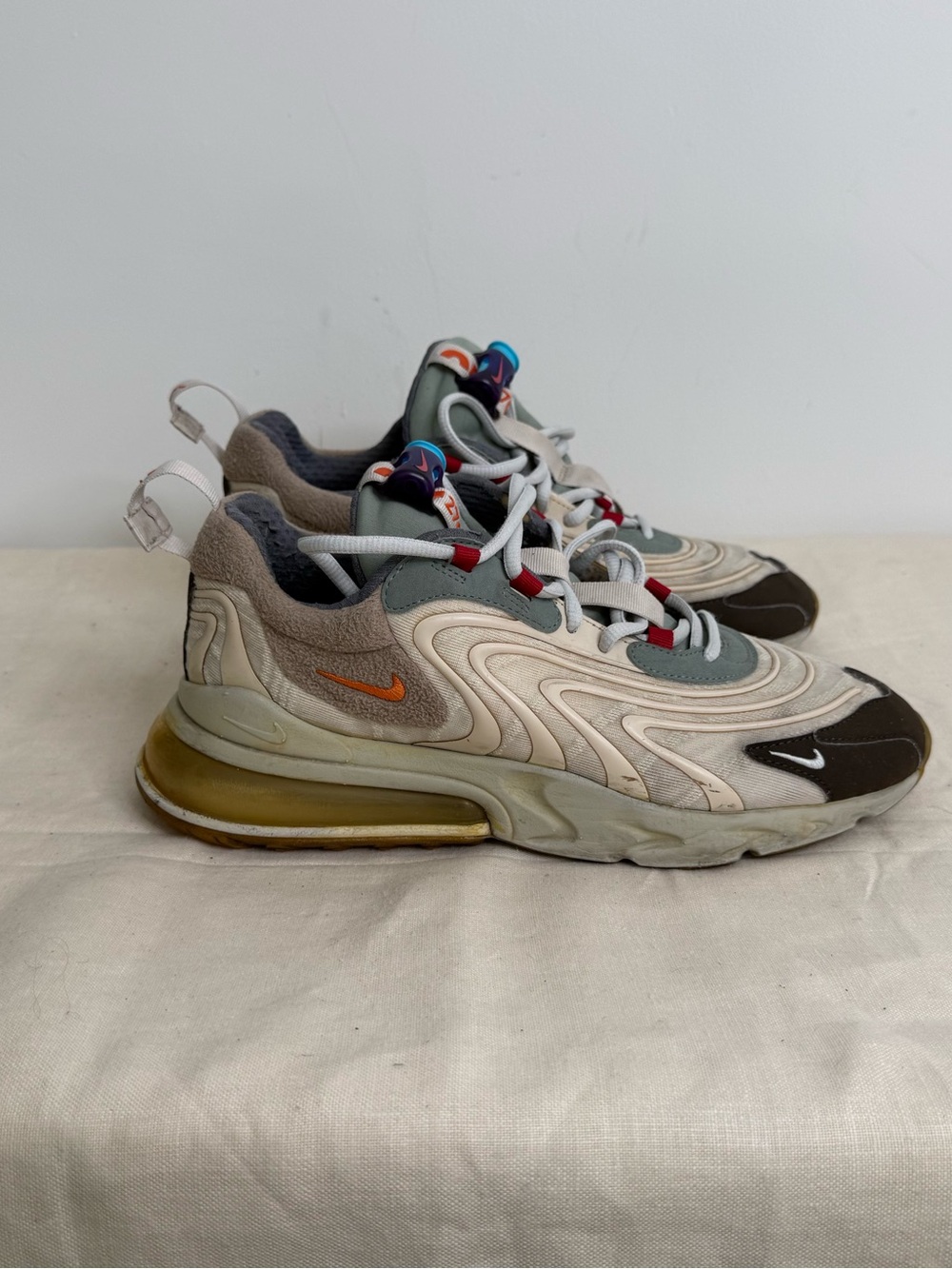 Nike Travis Scott x Air Max 270 React ENG Cactus Trails Size 10